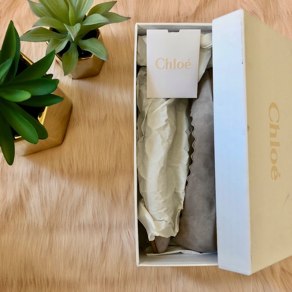 SOLD - NWB Chloe Scalloped Ballet Flats - Picture 6 of 8